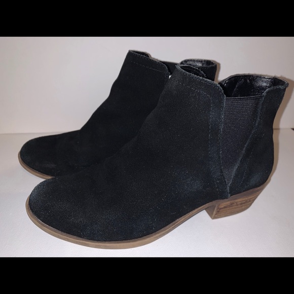 Black used booties - Picture 3 of 3